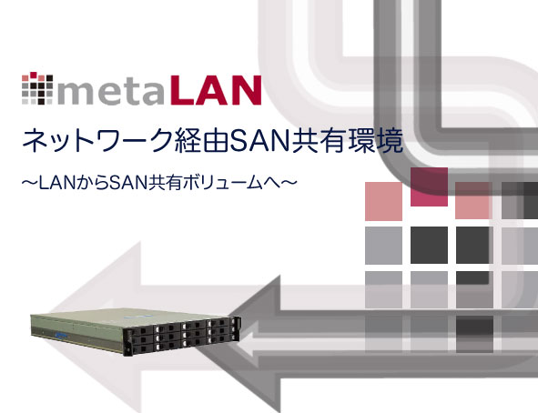 CIFSか metaSANか Windows共有の得失とmetaLANの得失